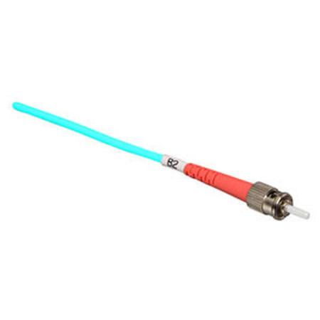 ALLEN TEL Fiber Optic Cable, Multimode OM3 Duplex ST to ST, 1 M GBST2-D4-01